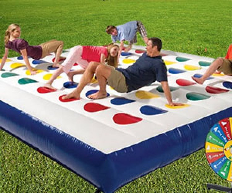 Giant Bouncy Twister · Party & Picnic Game Rental