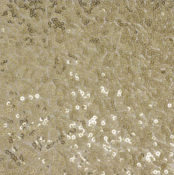 60 x 120 - Champagne Duchess Sequin 60 x 120 Specialty Linen