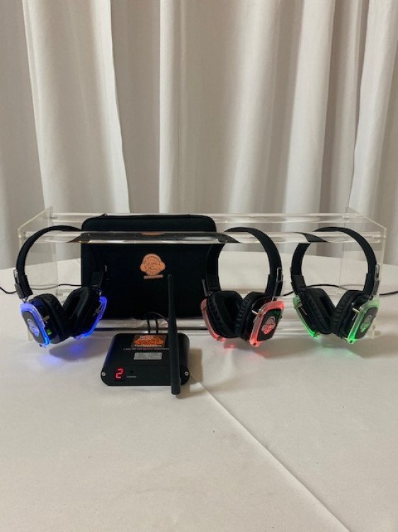 Silent Disco (100 Headsets) *Clients Must provide Wifi