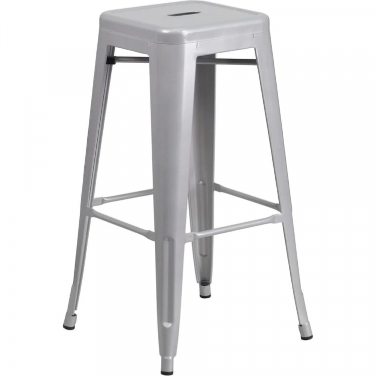 Silver Bar Stools