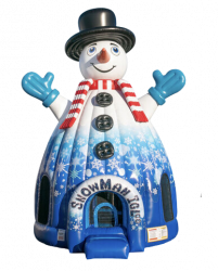 Snowman Igloo Bounce House