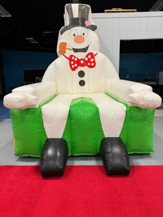 Snowman Inflatable Chair